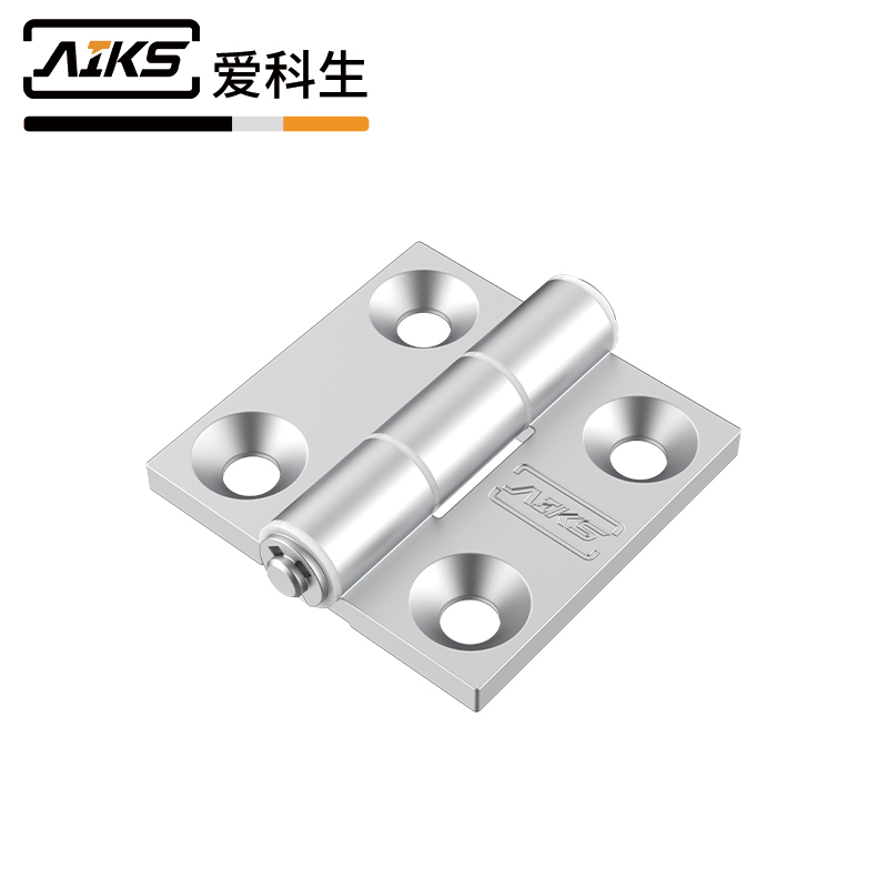 鋁合金阻尼平開合頁銀砂-1506A