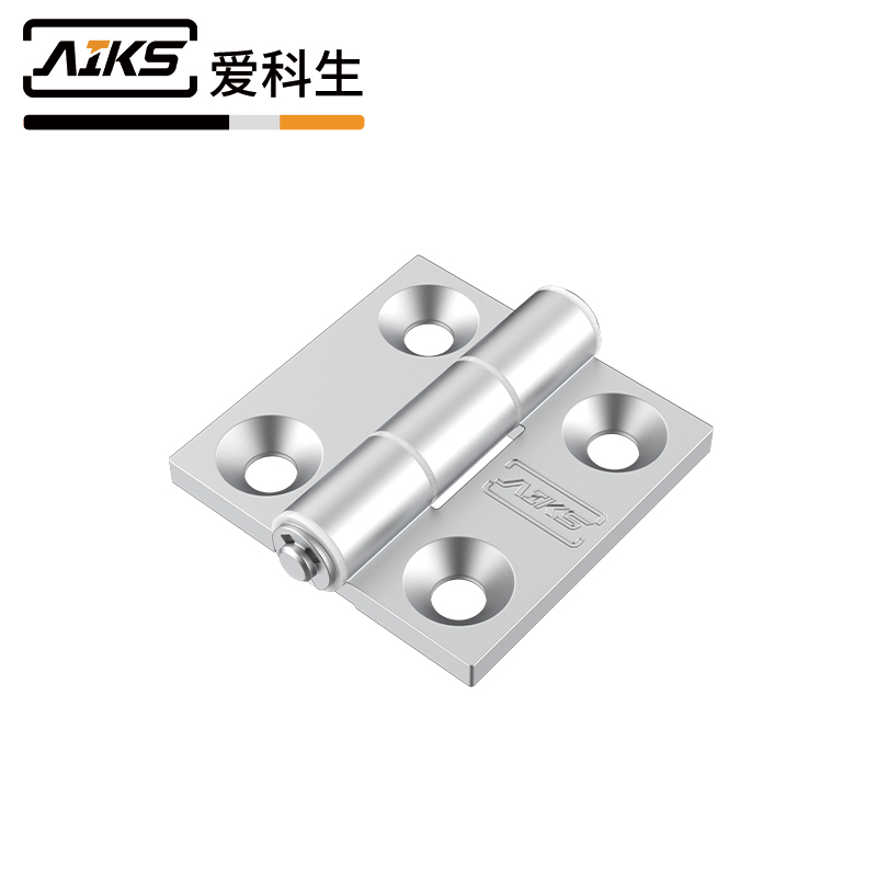鋁合金阻尼平開合頁銀砂-1506A