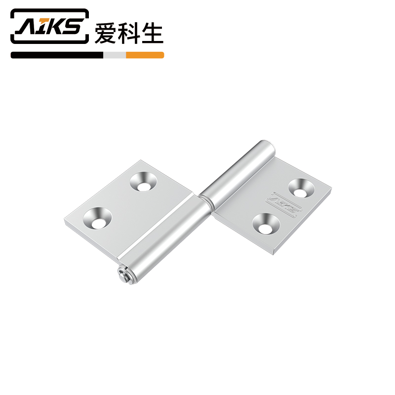 可脫卸鋁合金門柜合頁銀砂右-1554-103R