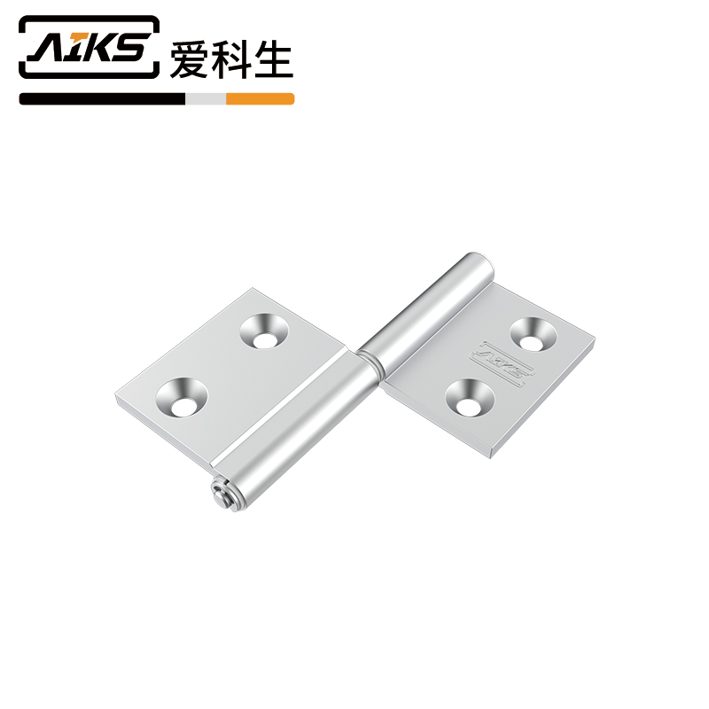 可脫卸鋁合金門柜合頁銀砂右-1554-103R1