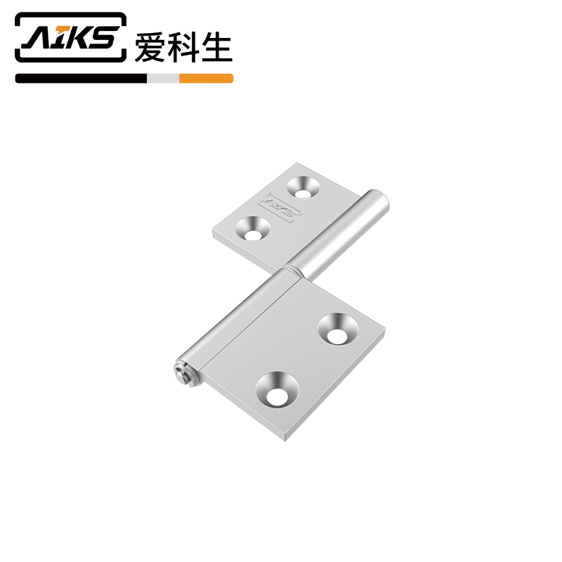 可脫卸鋁合金門柜合頁銀砂左-1554-103L