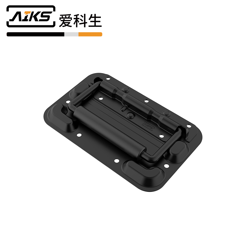 蓋環(huán)內(nèi)嵌隱藏式彈簧拉手黑-3105-160