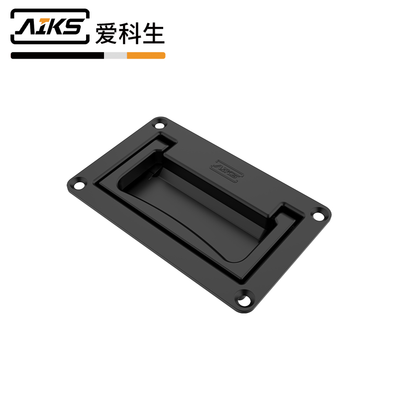 蓋環(huán)內(nèi)嵌隱藏式彈簧拉手黑-3108-110