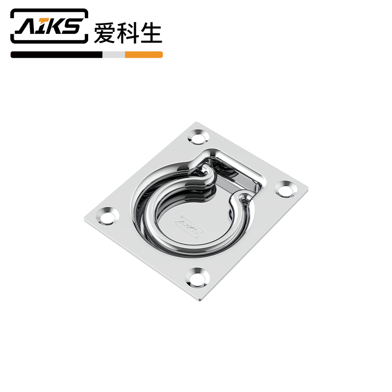 蓋環(huán)內(nèi)嵌隱藏式彈簧拉手亮光-3117