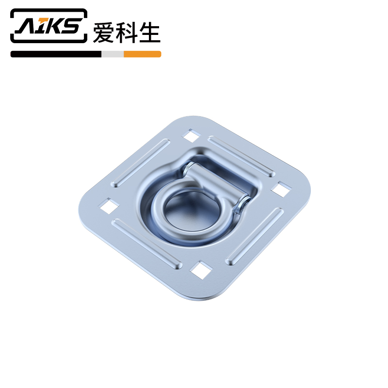 蓋環(huán)內(nèi)嵌隱藏式彈簧拉手藍(lán)鋅-3119