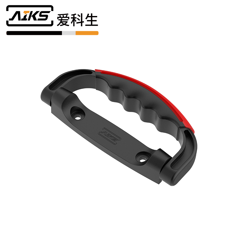 尼龍工具箱塑料拉手紅色-3433