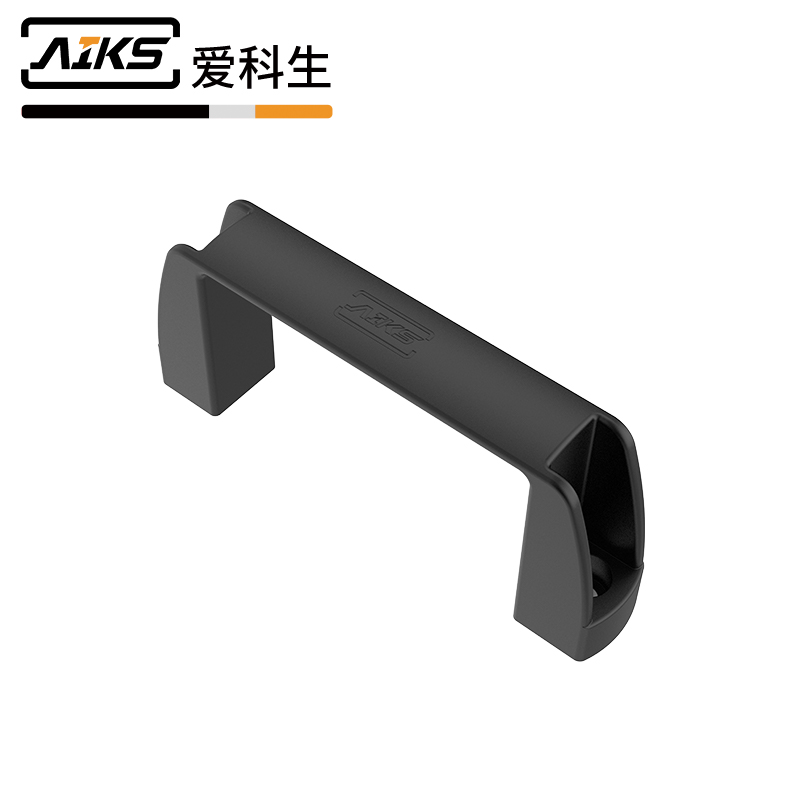 尼龍工具箱塑料拉手黑色-3464-132