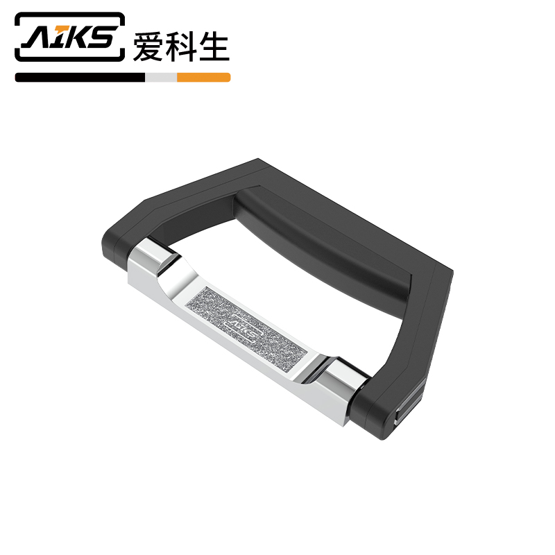 尼龍工具箱塑料拉手黑色-3454