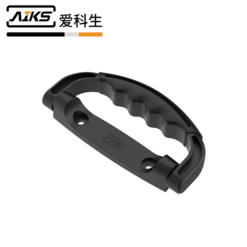 尼龍工具箱塑料拉手黑色-3433