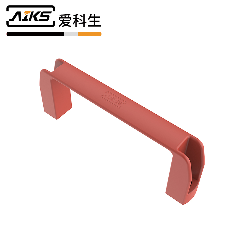 尼龍工具箱塑料拉手紅色-3464-179