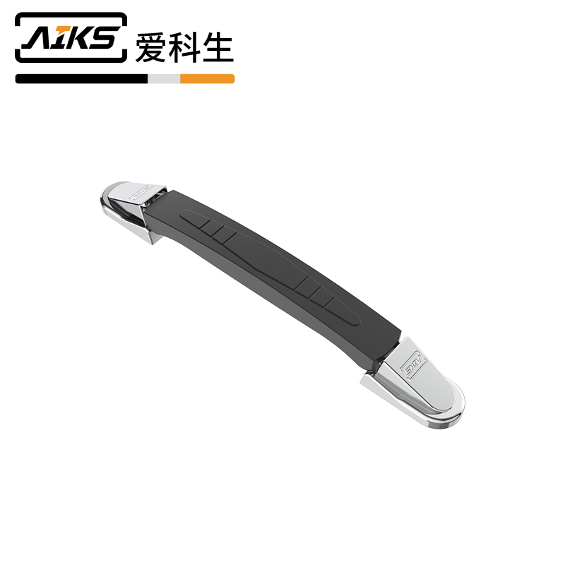 一字橡膠箱包伸縮提手黑柄-3511