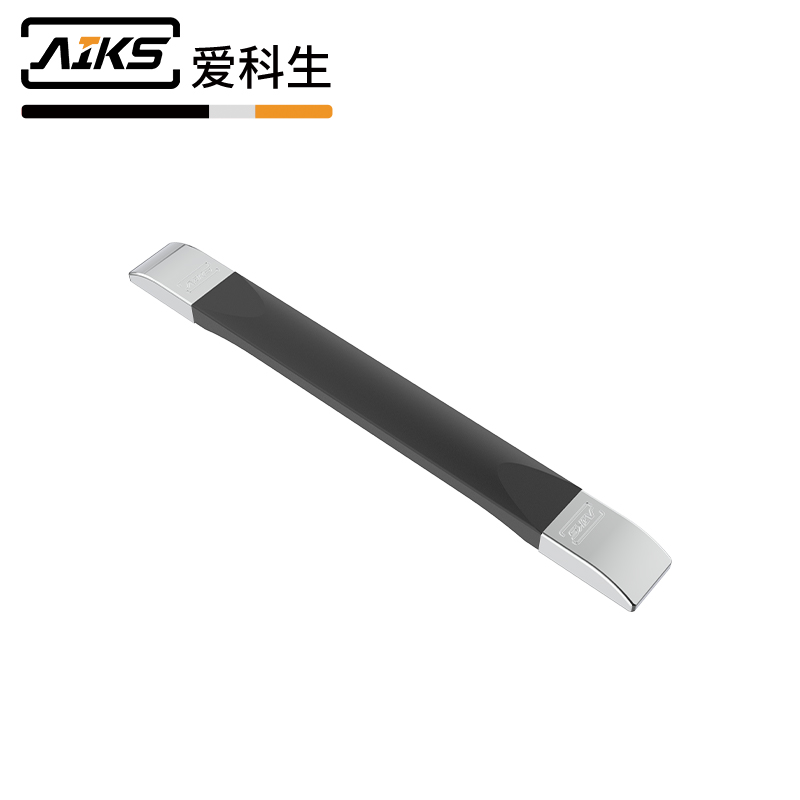 一字橡膠箱包伸縮提手黑色-3514