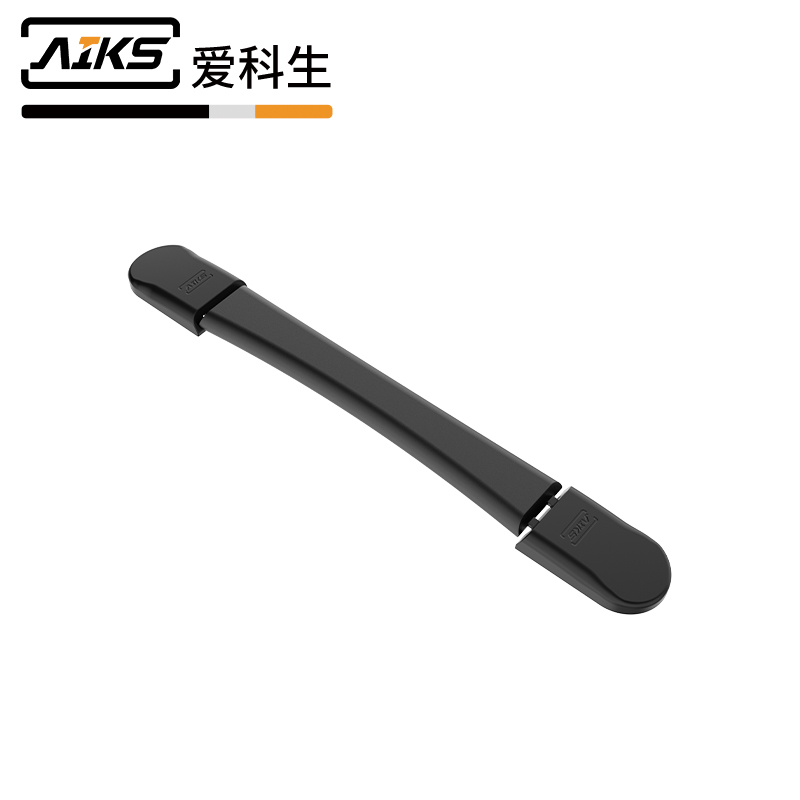 一字橡膠箱包伸縮提手黑柄-3506