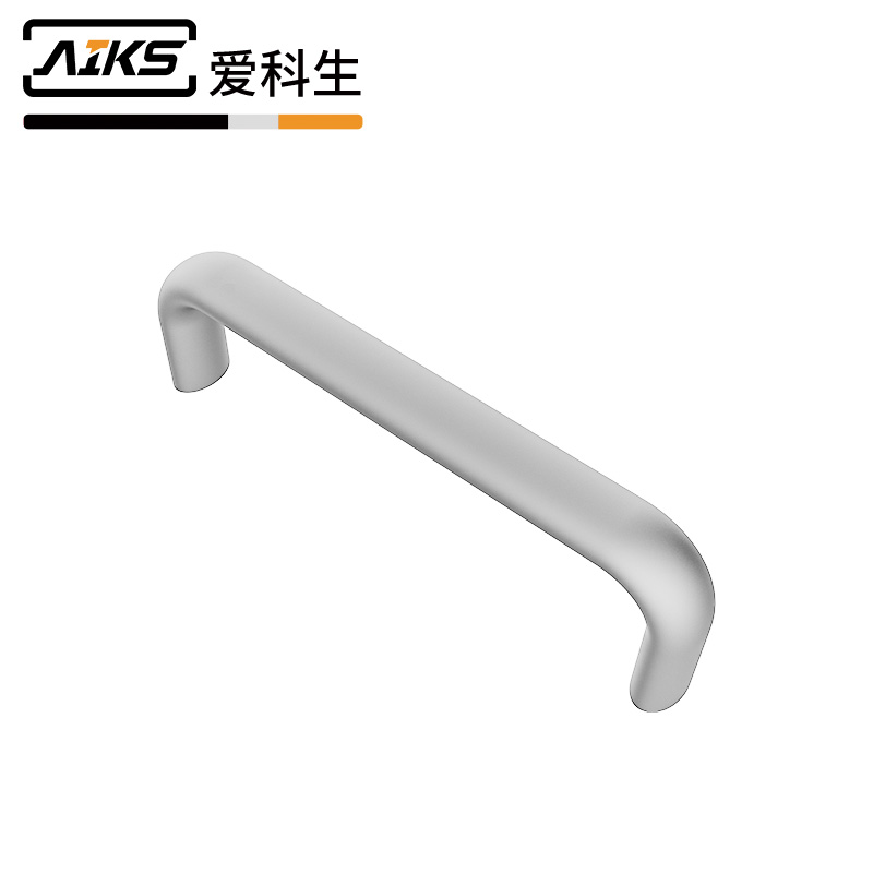 鋁工業(yè)實芯雙彎頭異性拉手銀-3704-160