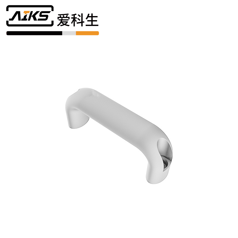 鋁工業(yè)實芯雙彎頭異性拉手銀-3704-100