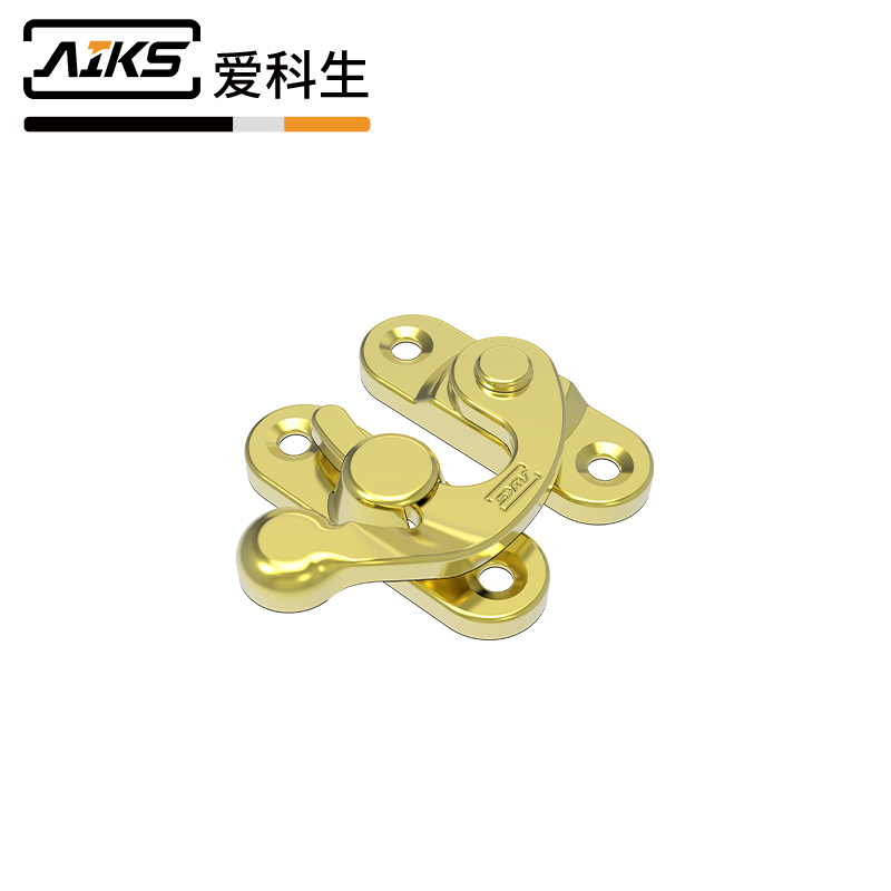 禮品包裝木盒箱子仿金鎖扣-6534-33R