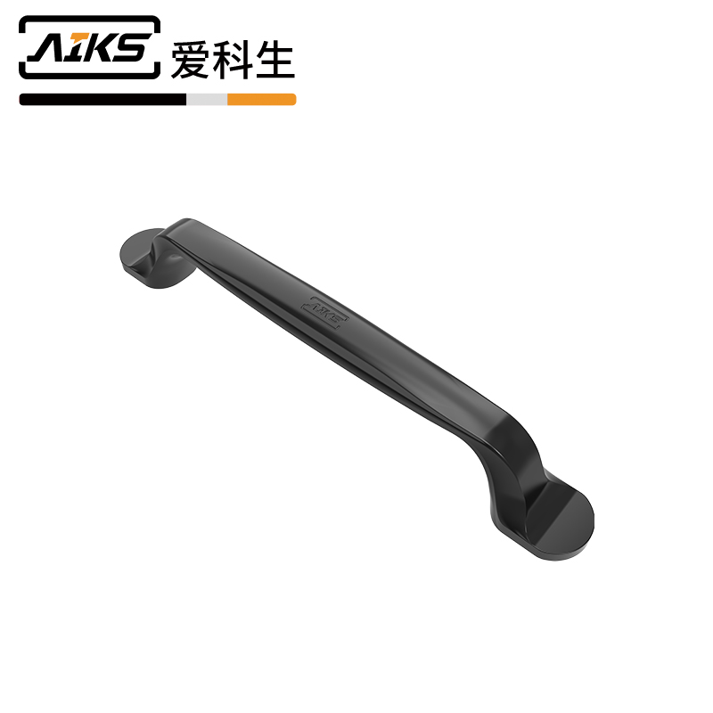 鋅合金美式柜門黑色拉手-3902-128