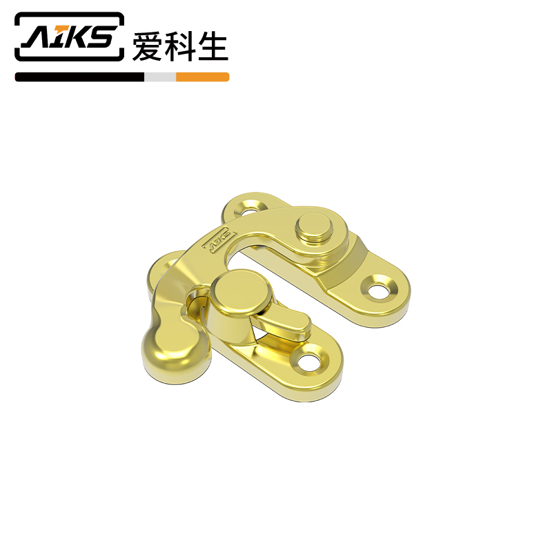禮品包裝木盒箱子仿金鎖扣-6534-33L