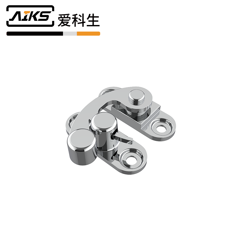 鋅合金禮品盒卡扣鍍鉻鎖扣-6527-33R