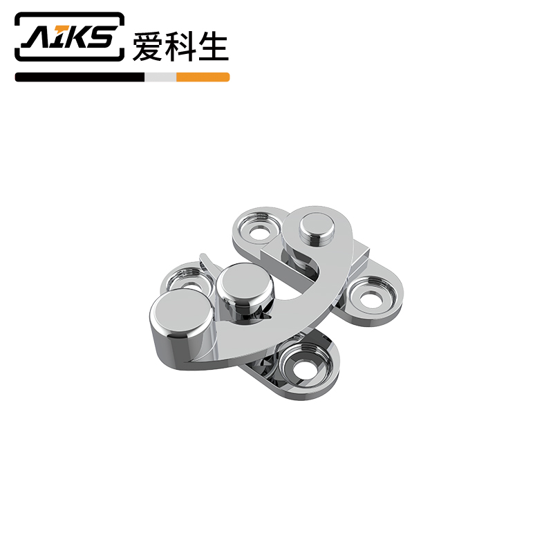 鋅合金禮品盒卡扣鍍鉻鎖扣-6527-33L