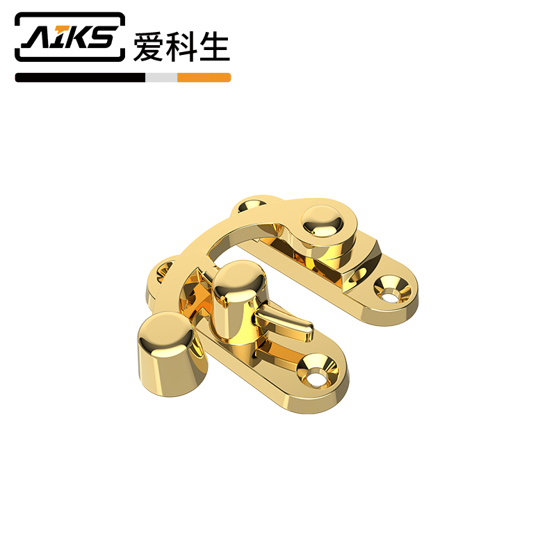 鋅合金禮品盒卡扣仿金鎖扣-6527-45R