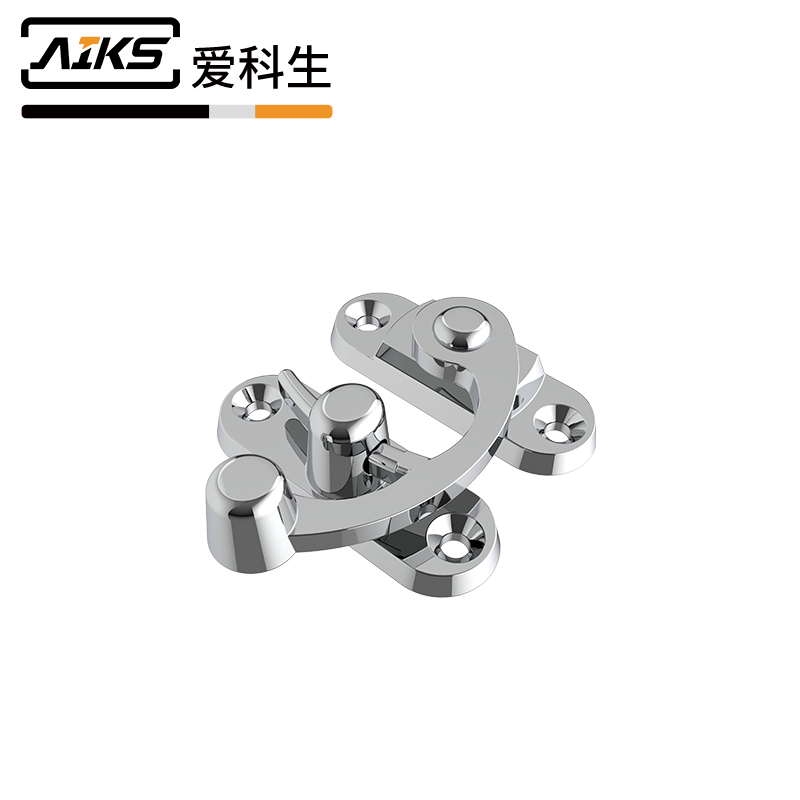 鋅合金禮品盒卡扣鍍鉻鎖扣-6527-45L