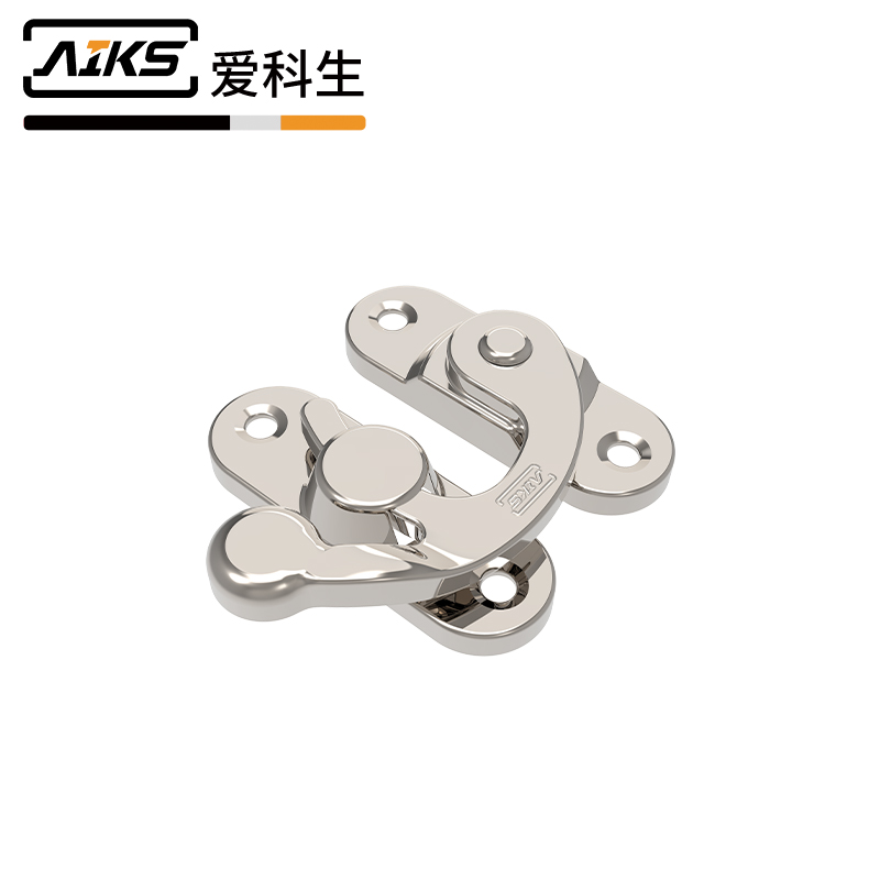 鋅合金禮品盒卡扣鍍鎳鎖扣-6534-45R