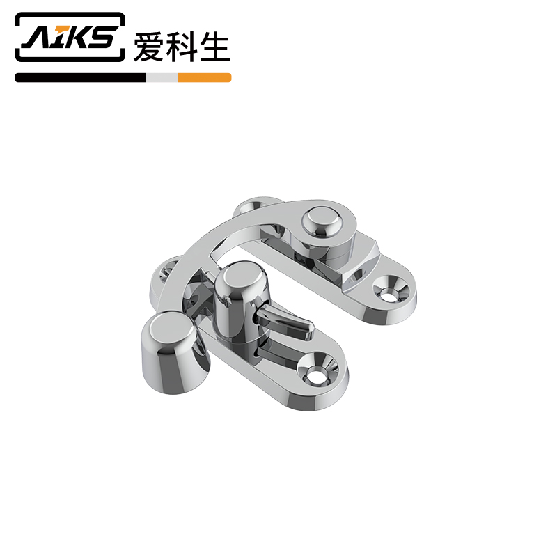 鋅合金禮品盒卡扣鍍鉻鎖扣-6527-45R