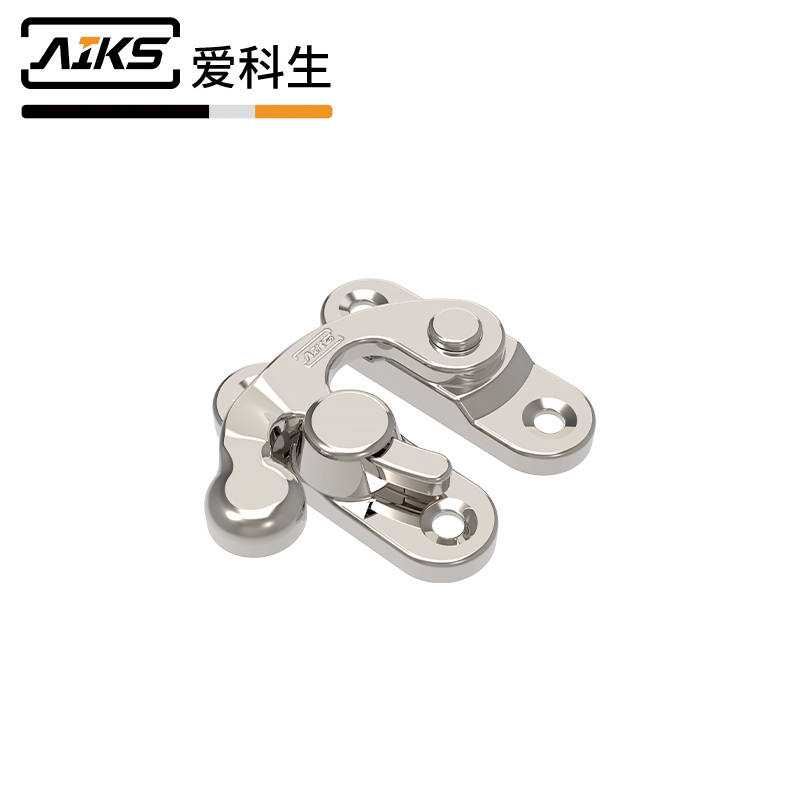 禮品包裝木盒箱子鍍鎳鎖扣-6534-33L