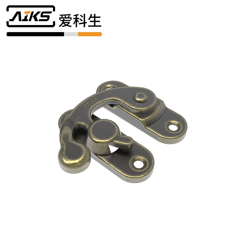 鋅合金禮品盒卡扣青古鎖扣-6534-45L