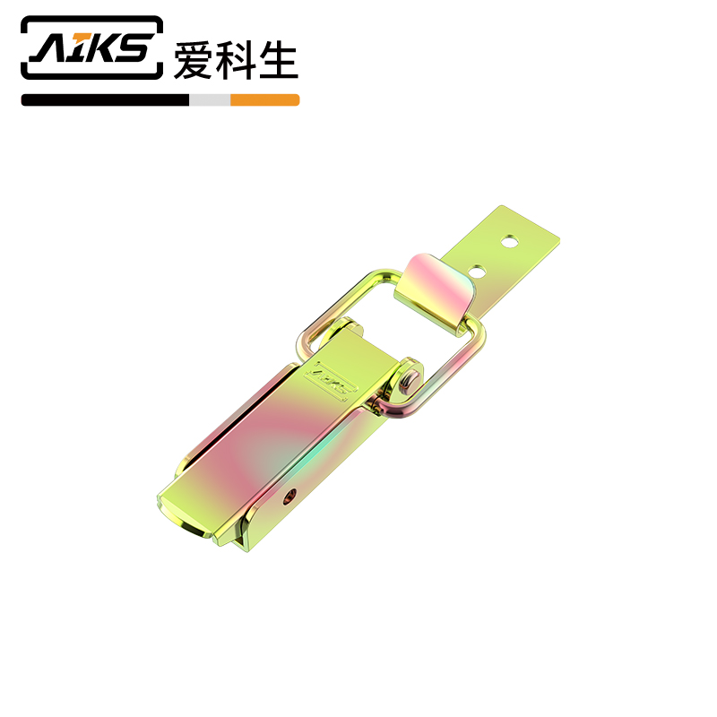 工業(yè)木箱五金帶鎖彩鋅搭扣-2352
