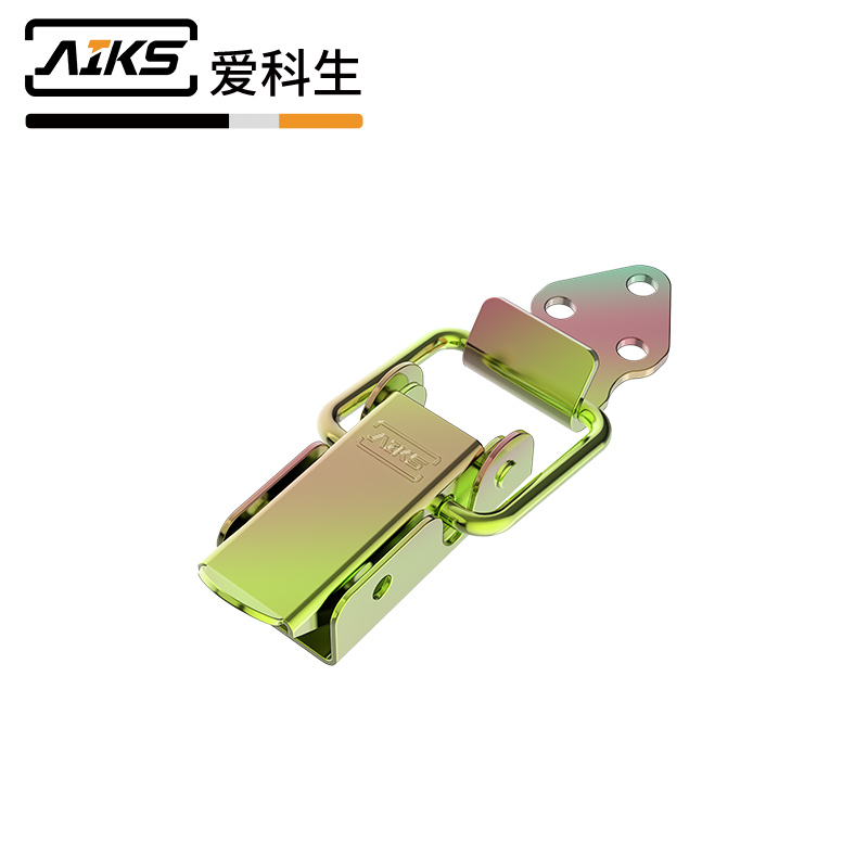 工業(yè)木箱五金帶鎖彩鋅搭扣-2373