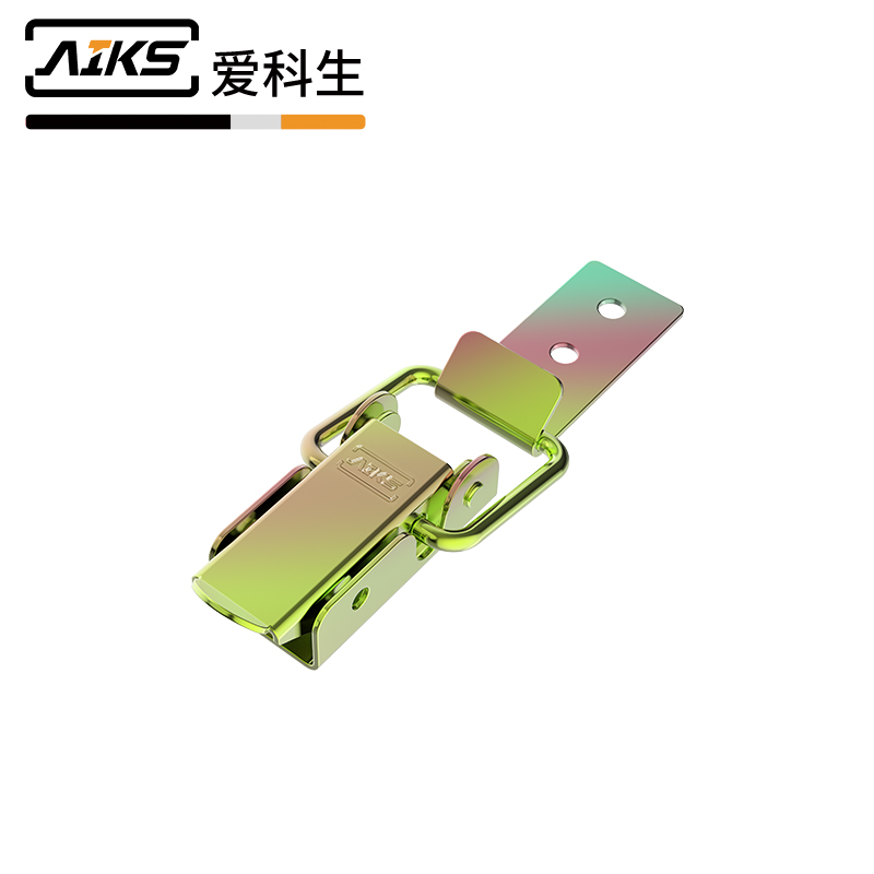 工業(yè)木箱五金帶鎖彩鋅搭扣-2372
